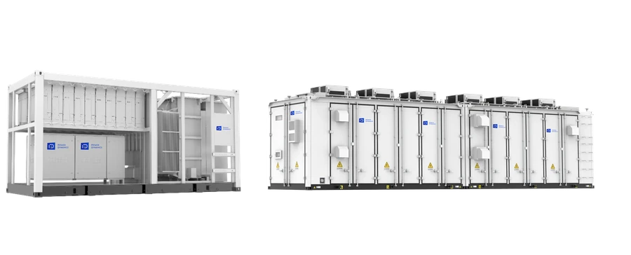 Utility-scale immersion-cooled BESS 5 MW / 10 MWh